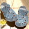 Camping Map Shoes Clog – Forest Lake Explore Crocs Clog Crocbland Clog Birthday Gift For Boy Girl