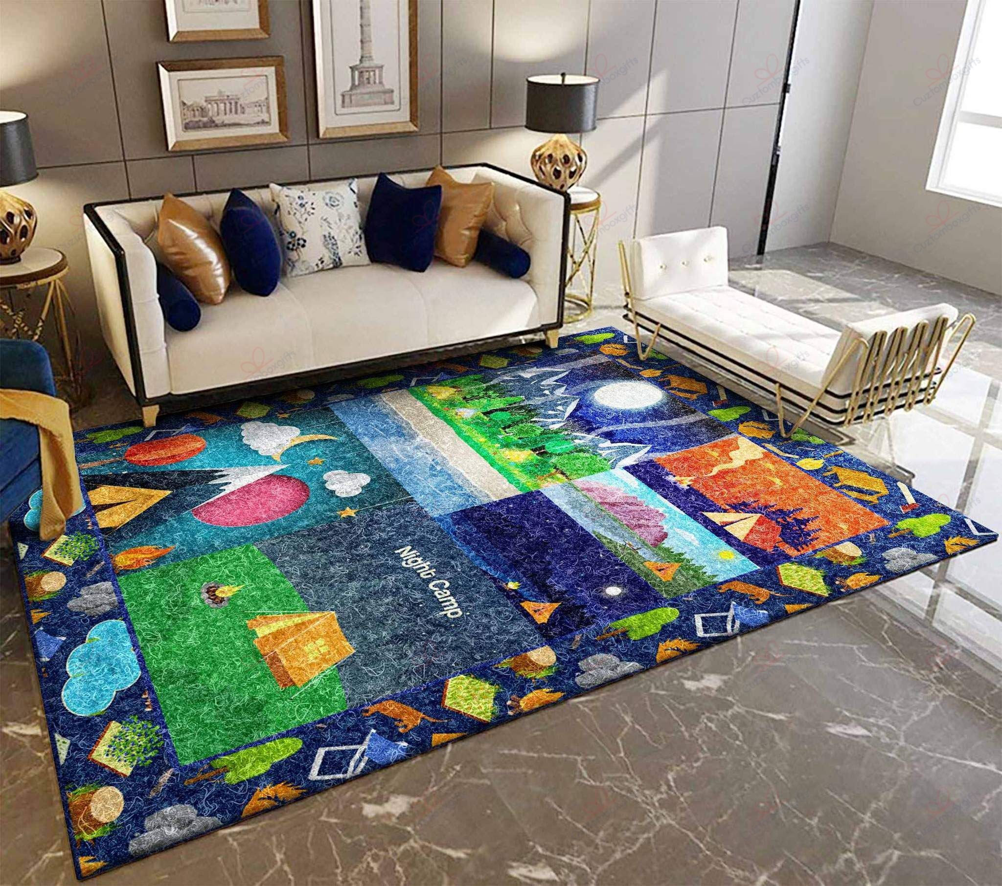 Camping Night Camp Rug Sport Decor Gift Floor Decor Living Room Carpet Rug Area Rug - 3ad2dd22a88a Camping Night Camp Rug Sport Decor Gift Floor Decor Living Room Carpet Rug Area Rug - 3ad2dd22a88a