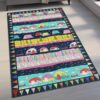 Camping Night Rug Sport Decor Gift Floor Decor Living Room Carpet Rug Area Rug - c8edfce2993c