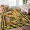 Camping Painting 2 Rug Sport Decor Gift Floor Decor Living Room Carpet Rug Area Rug - 0df5ee7cede1