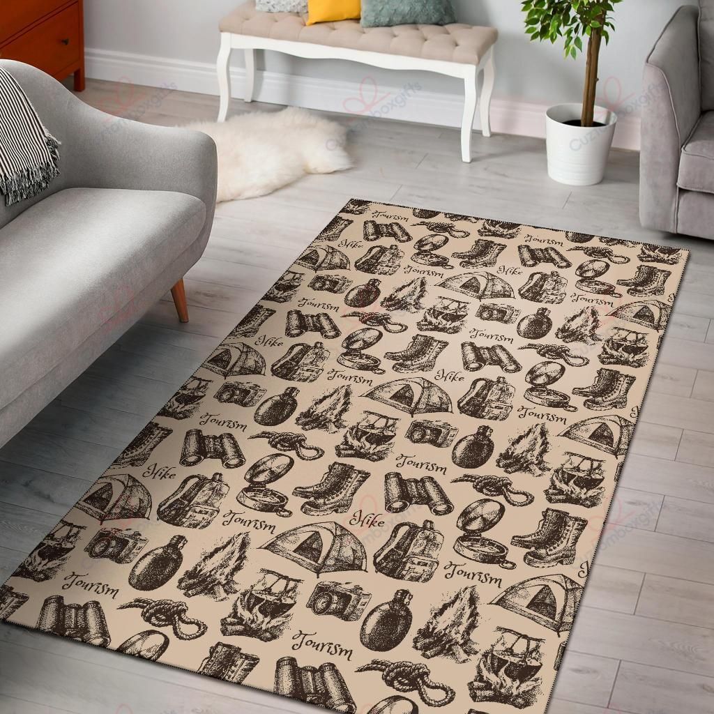 Camping Pattern 1 Rug Sport Decor Gift Floor Decor Living Room Carpet Rug Area Rug - 4b54bce79a94 Camping Pattern 1 Rug Sport Decor Gift Floor Decor Living Room Carpet Rug Area Rug - 4b54bce79a94