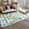 Camping Pattern 3 Rug Sport Decor Gift Floor Decor Living Room Carpet Rug Area Rug - 5fcd91b3a327