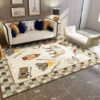 Camping Pattern 5 Rug Sport Decor Gift Floor Decor Living Room Carpet Rug Area Rug - d716cdbe1ce6