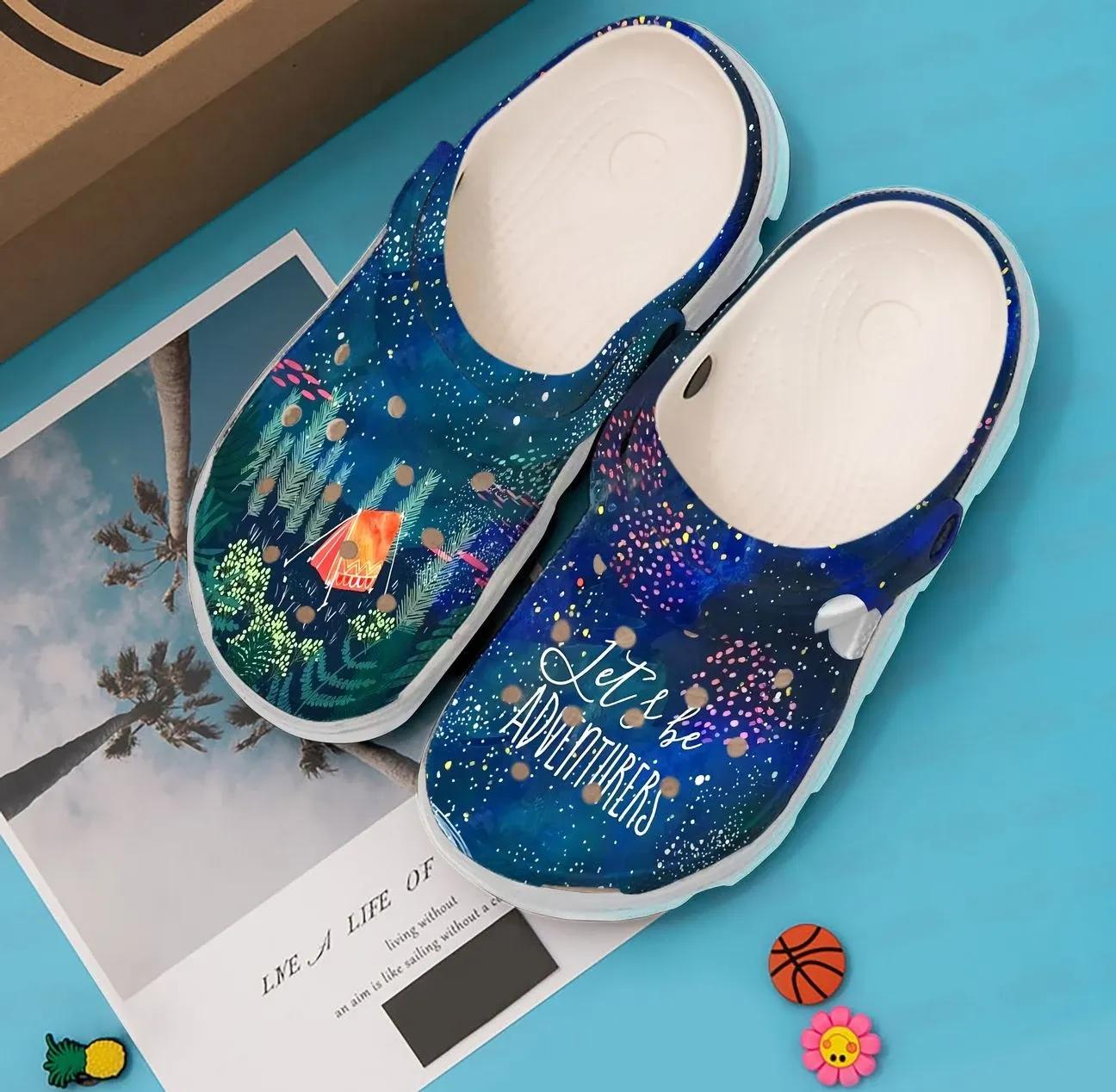 Camping Personalized Clog Custom Crocs Comfortablefashion Style Comfortable For Women Men Kid Print 3D Be Adventurers Camping Personalized Clog Custom Crocs Comfortablefashion Style Comfortable For Women Men Kid Print 3D Be Adventurers