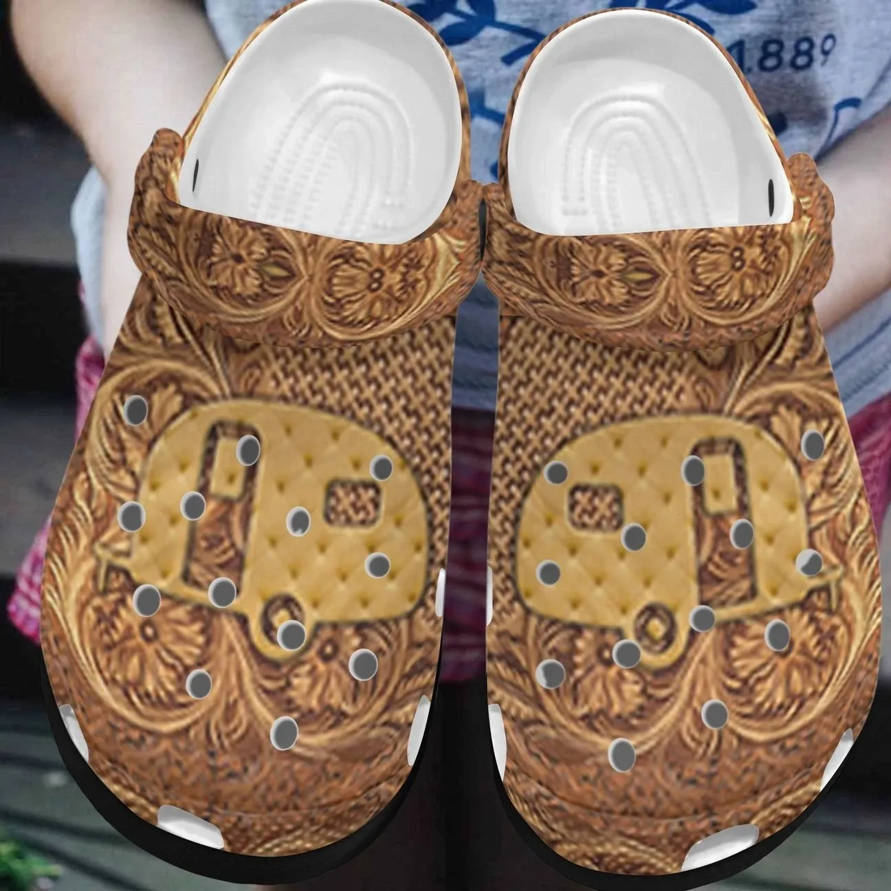 Camping Personalized Clog Custom Crocs Comfortablefashion Style Comfortable For Women Men Kid Print 3D By The Way Camping Personalized Clog Custom Crocs Comfortablefashion Style Comfortable For Women Men Kid Print 3D By The Way