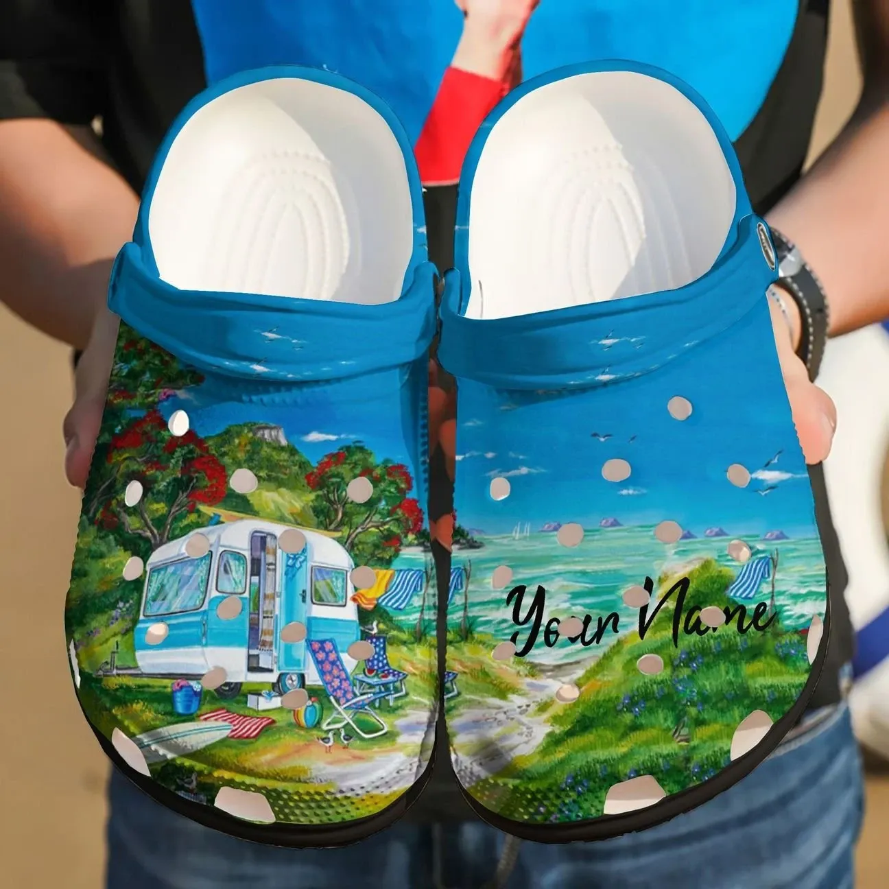 Camping Personalized Clog Custom Crocs Comfortablefashion Style Comfortable For Women Men Kid Print 3D Camping Camping Personalized Clog Custom Crocs Comfortablefashion Style Comfortable For Women Men Kid Print 3D Camping