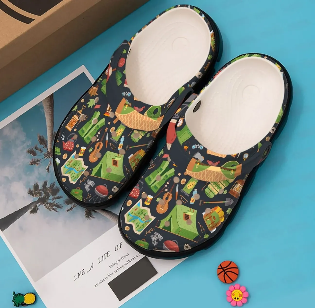 Camping Personalized Clog Custom Crocs Comfortablefashion Style Comfortable For Women Men Kid Print 3D Camping Equipments Camping Personalized Clog Custom Crocs Comfortablefashion Style Comfortable For Women Men Kid Print 3D Camping Equipments