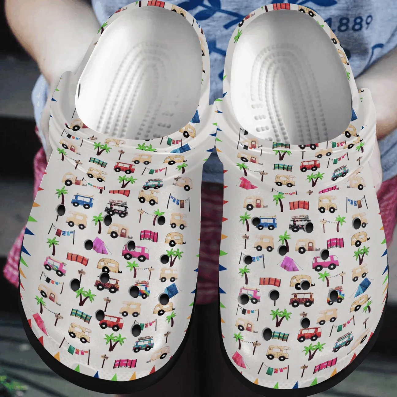 Camping Personalized Clog Custom Crocs Comfortablefashion Style Comfortable For Women Men Kid Print 3D Camping Pattern Art Camping Personalized Clog Custom Crocs Comfortablefashion Style Comfortable For Women Men Kid Print 3D Camping Pattern Art