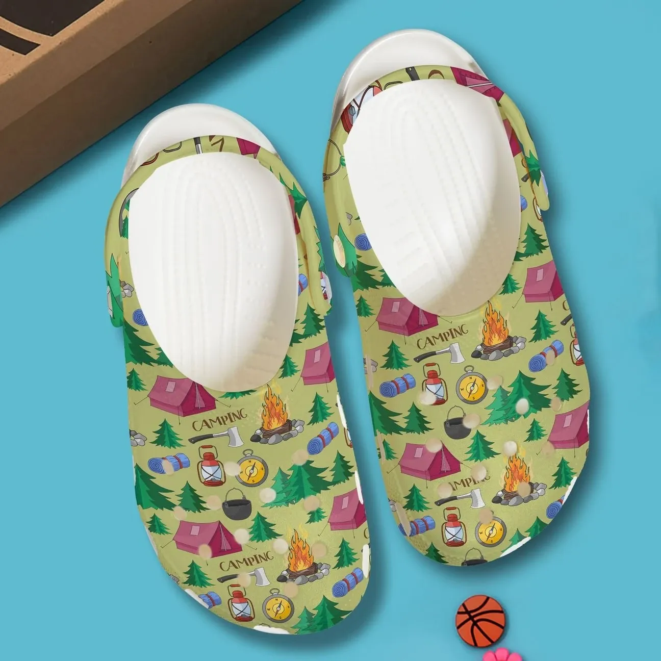 Camping Personalized Clog Custom Crocs Comfortablefashion Style Comfortable For Women Men Kid Print 3D Enjoyable Camping Pattern Camping Personalized Clog Custom Crocs Comfortablefashion Style Comfortable For Women Men Kid Print 3D Enjoyable Camping Pattern