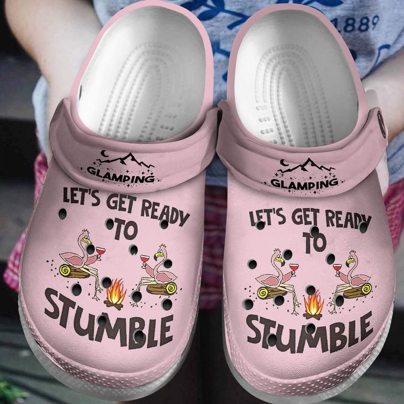 Camping Personalized Clog Custom Crocs Comfortablefashion Style Comfortable For Women Men Kid Print 3D Glamping Camping Personalized Clog Custom Crocs Comfortablefashion Style Comfortable For Women Men Kid Print 3D Glamping
