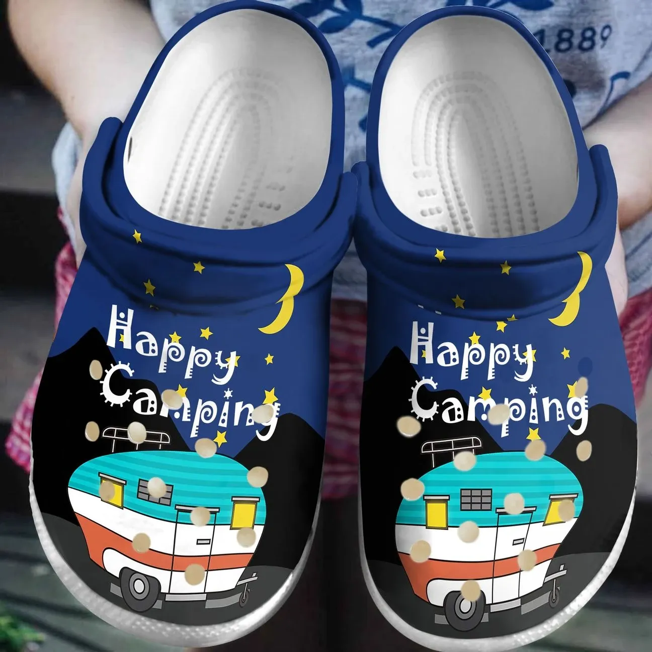 Camping Personalized Clog Custom Crocs Comfortablefashion Style Comfortable For Women Men Kid Print 3D In The Weekend Camping Personalized Clog Custom Crocs Comfortablefashion Style Comfortable For Women Men Kid Print 3D In The Weekend
