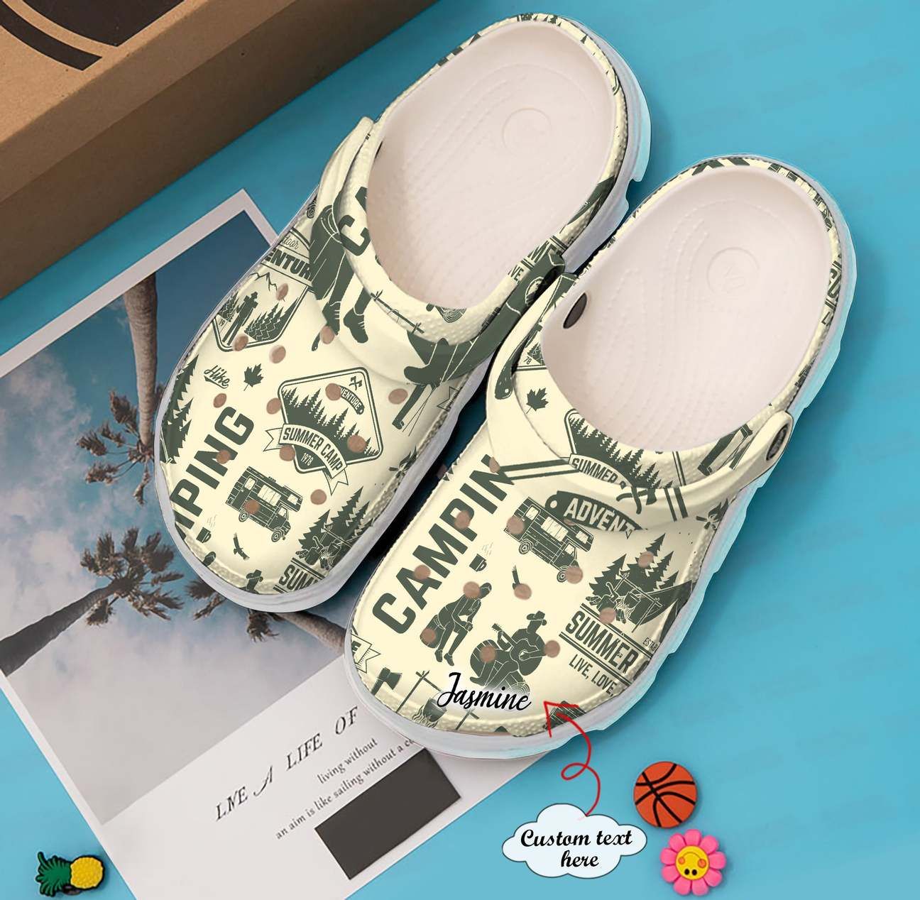 Camping Personalized Clog Custom Crocs Comfortablefashion Style Comfortable For Women Men Kid Print 3D Live Love Camp Camping Personalized Clog Custom Crocs Comfortablefashion Style Comfortable For Women Men Kid Print 3D Live Love Camp