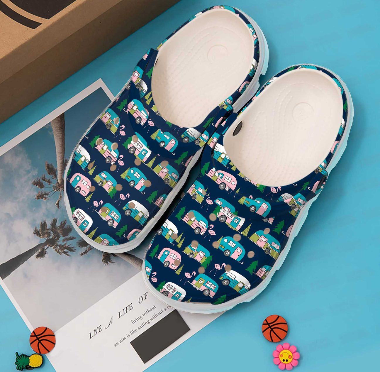 Camping Personalized Clog Custom Crocs Comfortablefashion Style Comfortable For Women Men Kid Print 3D Night Camper Pattern Camping Personalized Clog Custom Crocs Comfortablefashion Style Comfortable For Women Men Kid Print 3D Night Camper Pattern