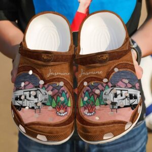 Camping Personalized Love Sku 432 Crocs Clog Clog Shoes