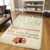 Camping Rules 4 Rug Sport Decor Gift Floor Decor Living Room Carpet Rug Area Rug - 7ecfbd382d0c