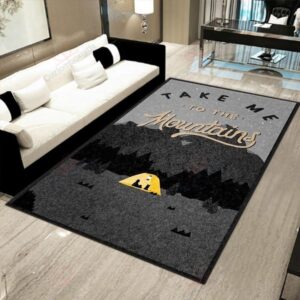 Camping Take Me To The Mountains Rug Sport Decor Gift Floor Decor Living Room Carpet Rug Area Rug - 74e039d4c7b6