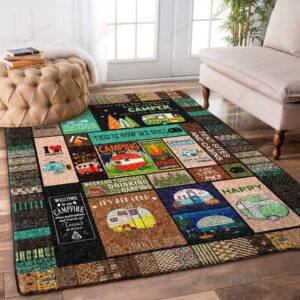 Camping This Is How We Roll Rug Sport Decor Gift Floor Decor Living Room Carpet Rug Area Rug - 564e6f638e8e