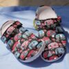 Camping With Flamingos Crocs Clog Shoes – Summer Time 2021 Clog Crocbland Clog Birthday Gift For Man Woman