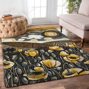 Campo De Amapolas Rug Sport Decor Gift Floor Decor Living Room Carpet Rug Area Rug - f6c3c2d4e97e