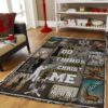 Can Do All Things Through Christ Who Strengthens Me Hunting Rug Sport Decor Gift Floor Decor Living Room Carpet Rug Area Rug - 14c9cee44af5
