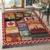 Canada Rug Sport Decor Gift Floor Decor Living Room Carpet Rug Area Rug - 5e71f87622eb