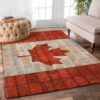 Canada Maple Leaf Rug Sport Decor Gift Floor Decor Living Room Carpet Rug Area Rug - f698af1568f3