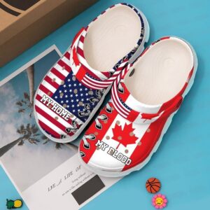 Canada My Home Blood Sku 484 Crocs Crocband Clog Comfortable For Mens Womens Classic Clog Water Shoes