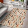 Cancer Awareness Pattern 1 Rug Sport Decor Gift Floor Decor Living Room Carpet Rug Area Rug - 4c3d7ea19045