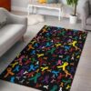 Cancer Awareness Pattern 3 Rug Sport Decor Gift Floor Decor Living Room Carpet Rug Area Rug - eef292511293
