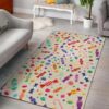 Candy Pattern 4 Rug Sport Decor Gift Floor Decor Living Room Carpet Rug Area Rug - b5fe75a41970