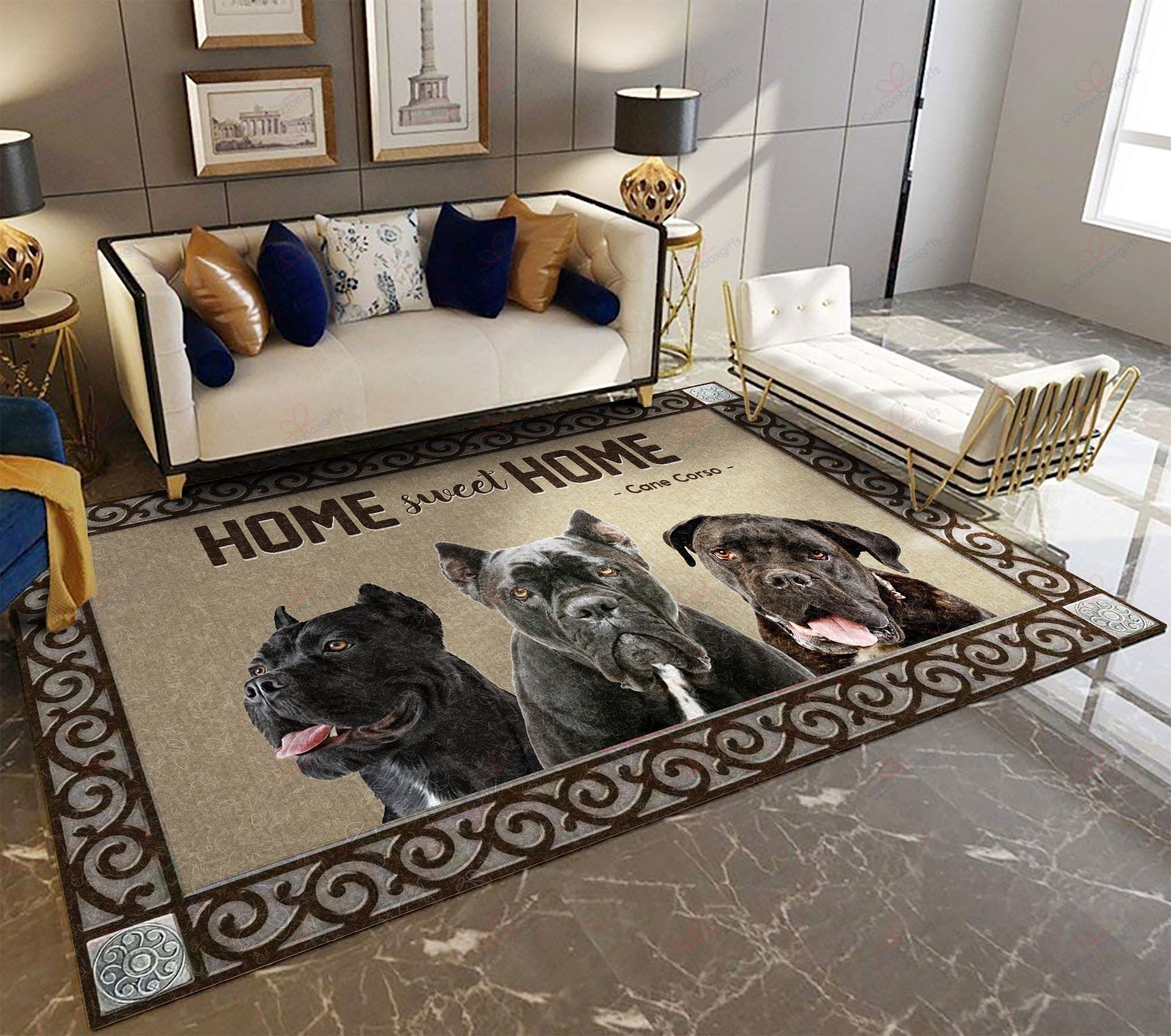 Cane Corso Home Sweet Home Rug Sport Decor Gift Floor Decor Living Room Carpet Rug Area Rug - 72ab4e97f49f Cane Corso Home Sweet Home Rug Sport Decor Gift Floor Decor Living Room Carpet Rug Area Rug - 72ab4e97f49f