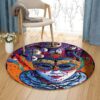 Canival Of Venice Round Carpet Floor Rug Living Room Bedroom Decor Round Area Rug Carpet