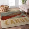 Canoe Rug Sport Decor Gift Floor Decor Living Room Carpet Rug Area Rug - 125b09719a66