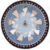 Cape Cod Cat Boat 1 Round Carpet Floor Rug Living Room Bedroom Decor Round Area Rug Carpet