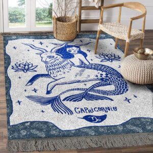 Capricorn 2 Rug Sport Decor Gift Floor Decor Living Room Carpet Rug Area Rug - 51db5fa615ab