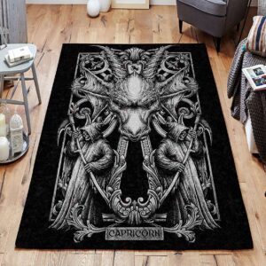 Capricorn Horoscope Rug Sport Decor Gift Floor Decor Living Room Carpet Rug Area Rug - 2395ce63e231