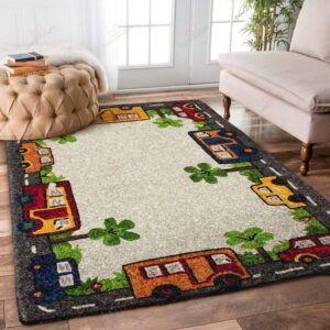 Car Pattern Rug Sport Decor Gift Floor Decor Living Room Carpet Rug Area Rug - 0dba07ac3155