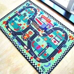 Car Race Rug Sport Decor Gift Floor Decor Living Room Carpet Rug Area Rug - b648f4786b69