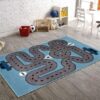 Car Track Play 1 Rug Sport Decor Gift Floor Decor Living Room Carpet Rug Area Rug - 943987f10cc5