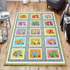 Caravan 2 Rug Sport Decor Gift Floor Decor Living Room Carpet Rug Area Rug - c1cd94961b0f
