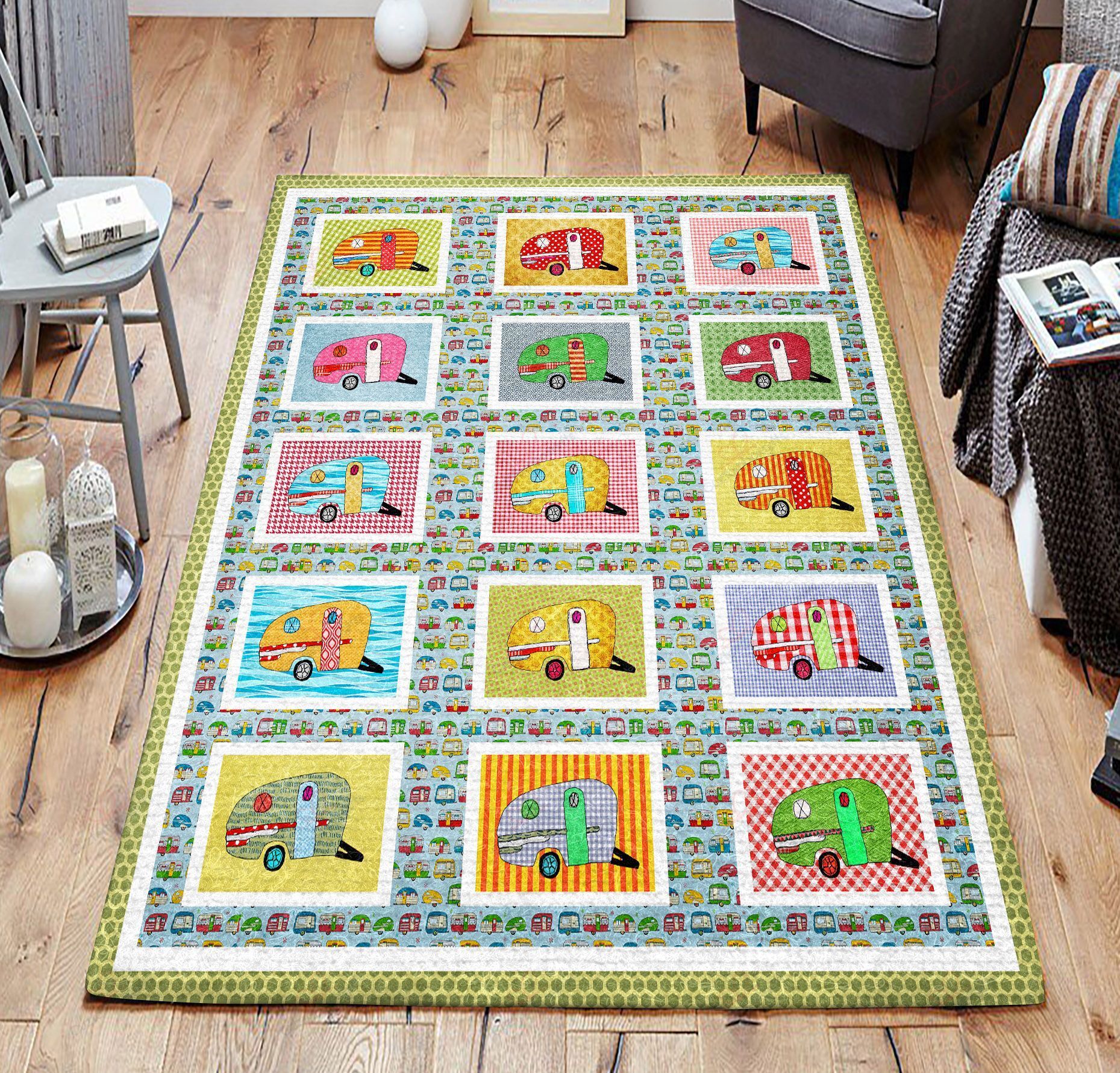 Caravan 2 Rug Sport Decor Gift Floor Decor Living Room Carpet Rug Area Rug - c1cd94961b0f Caravan 2 Rug Sport Decor Gift Floor Decor Living Room Carpet Rug Area Rug - c1cd94961b0f