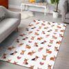 Cardigan Welsh Corgis Pattern 2 Rug Sport Decor Gift Floor Decor Living Room Carpet Rug Area Rug - 4474c3be8872
