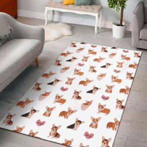 Cardigan Welsh Corgis Pattern 2 Rug Sport Decor Gift Floor Decor Living Room Carpet Rug Area Rug - 4474c3be8872