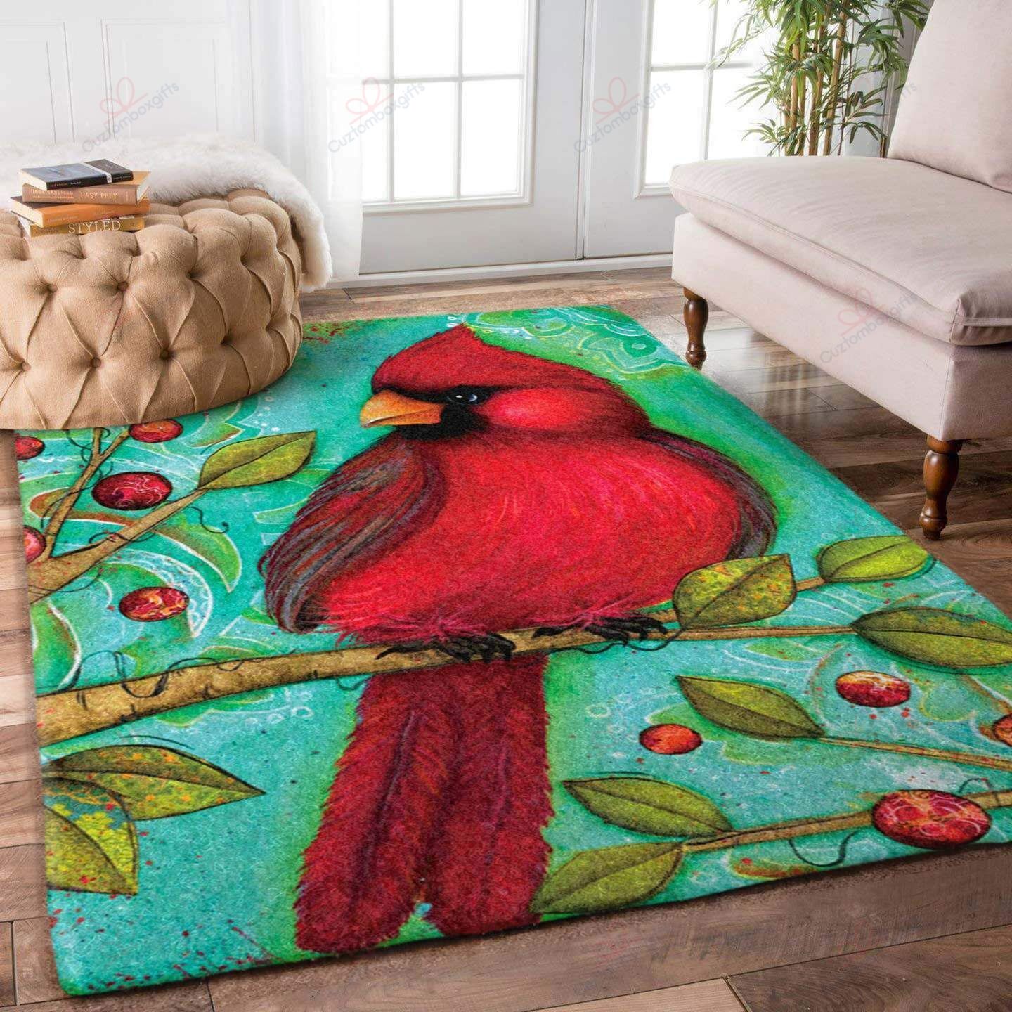 Cardinal 2 Rug Sport Decor Gift Floor Decor Living Room Carpet Rug Area Rug - 7ee8e4653f9e Cardinal 2 Rug Sport Decor Gift Floor Decor Living Room Carpet Rug Area Rug - 7ee8e4653f9e