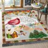 Cardinal 3 Rug Sport Decor Gift Floor Decor Living Room Carpet Rug Area Rug - fd21dbcd4fda