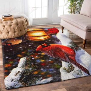 Cardinal Bird 4 Rug Sport Decor Gift Floor Decor Living Room Carpet Rug Area Rug - e92f14ed4f8e