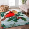 Cardinal Bird Couple Rug Sport Decor Gift Floor Decor Living Room Carpet Rug Area Rug - b0b1c3b85f7b