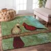 Cardinal Bird Rug Sport Decor Gift Floor Decor Living Room Carpet Rug Area Rug - 533d77ab2f42