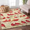 Cardinal Rug Sport Decor Gift Floor Decor Living Room Carpet Rug Area Rug - 5286e221d6c3