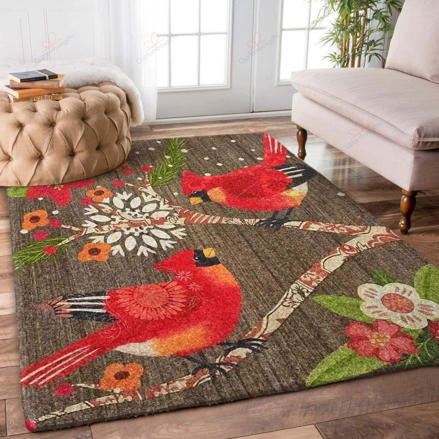 Cardinal Rug Sport Decor Gift Floor Decor Living Room Carpet Rug Area Rug - a33dddf2d22f Cardinal Rug Sport Decor Gift Floor Decor Living Room Carpet Rug Area Rug - a33dddf2d22f